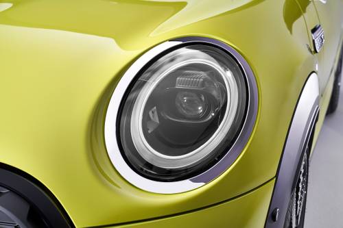 2022 MINI Convertible Cooper S Headlamp Detail