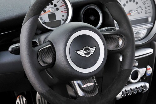 2013 MINI Cooper Clubman John Cooper Works 2dr Hatchback Steering Wheel Detail