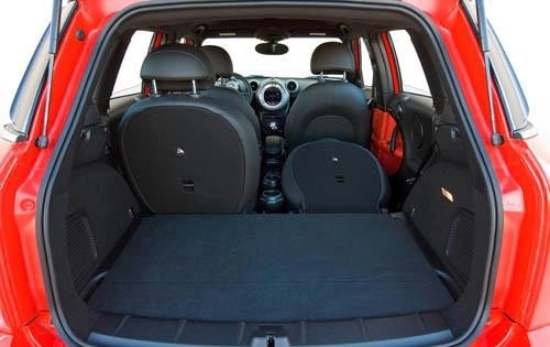 2011 MINI Cooper Countryman S Cargo Area