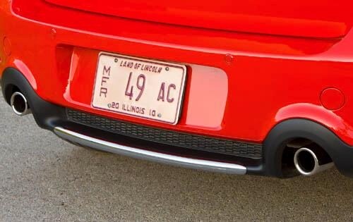 2011 MINI Cooper Countryman S Rear Lower Valance Detail