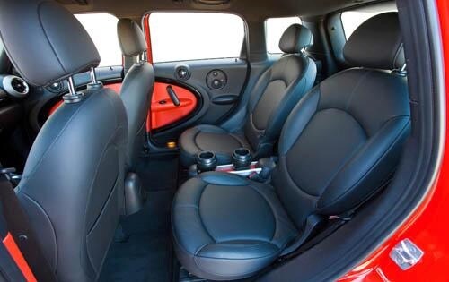 2011 MINI Cooper Countryman S Rear Interior
