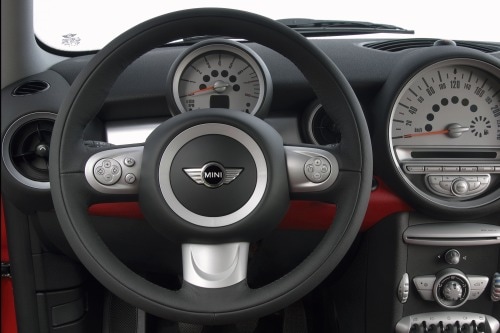 2007 MINI Cooper 2dr Hatchback Steering Wheel Detail