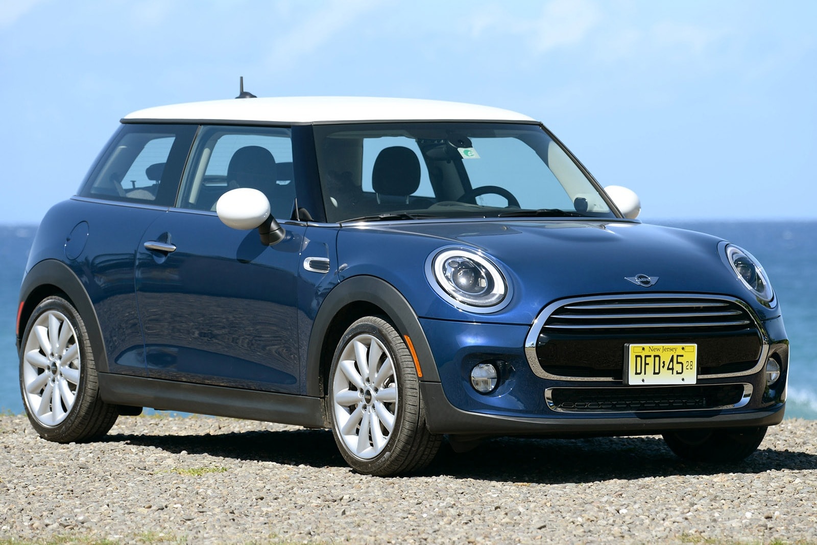 Love the black on black stripes!  Mini cars, Mini cooper custom