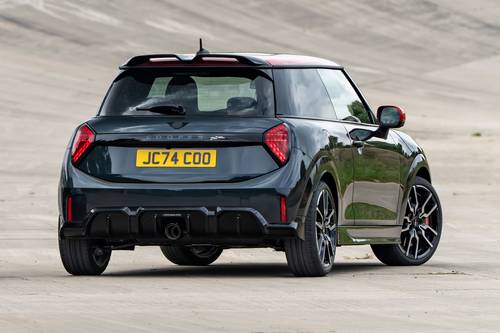 2025 MINI Cooper JCW Iconic 2dr Hatchback Exterior Shown