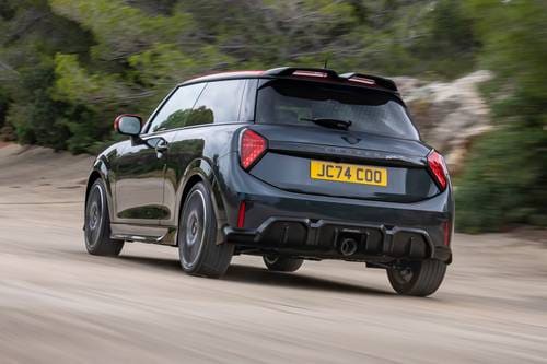 2025 MINI Cooper JCW Iconic 2dr Hatchback Exterior Shown