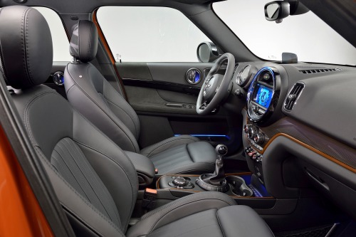 2017 MINI Countryman Cooper S ALL4 Wagon Interior. Options Shown.
