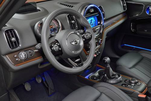2020 MINI Countryman Cooper S ALL4 Wagon Steering Wheel Detail