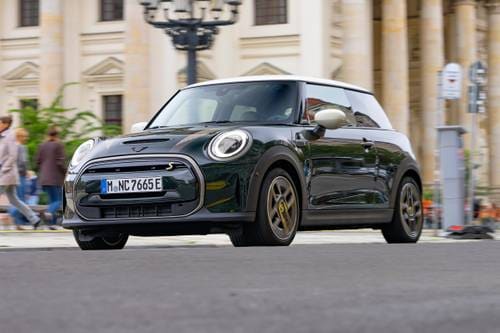 MINI Hardtop 2 Door Cooper SE 2dr Hatchback Exterior. Resolute Edition Shown.