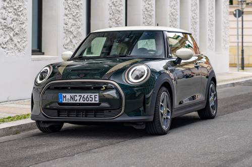 MINI Hardtop 2 Door Cooper SE 2dr Hatchback Exterior. Resolute Edition Shown.