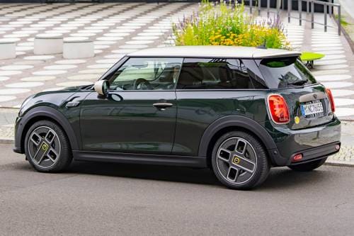 MINI Hardtop 2 Door Cooper SE 2dr Hatchback Exterior. Resolute Edition Shown.