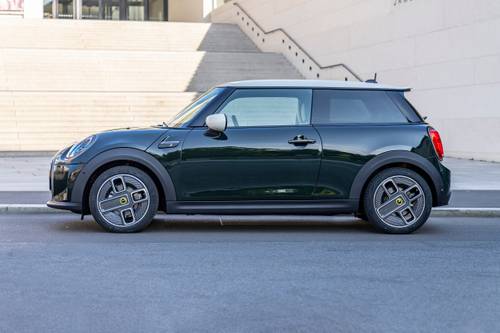 MINI Hardtop 2 Door Cooper SE 2dr Hatchback Profile. Resolute Edition Shown.