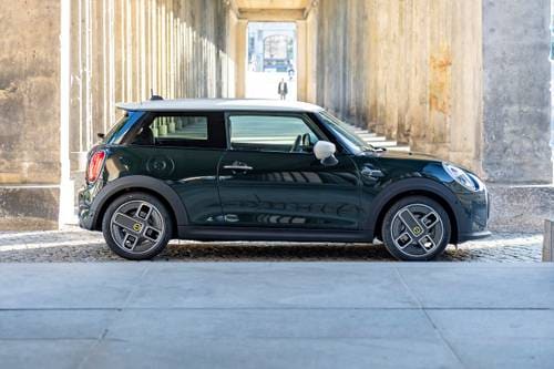 MINI Hardtop 2 Door Cooper SE 2dr Hatchback Profile. Resolute Edition Shown.
