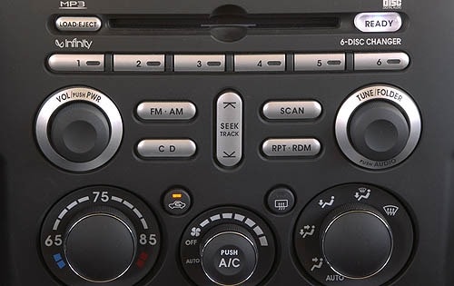 2006 Mitsubishi Endeavor Limited Center Console