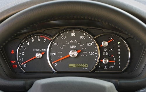 2006 Mitsubishi Endeavor Limited Instrument Cluster