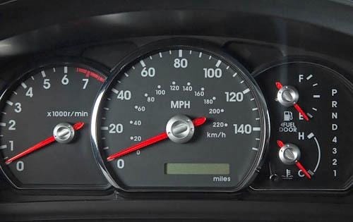 2010 Mitsubishi Galant SE Instrument Cluster