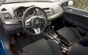 2010 Mitsubishi Lancer Evolution GSR Interior 2010 Mitsubishi Lancer Evolution GSR Interior