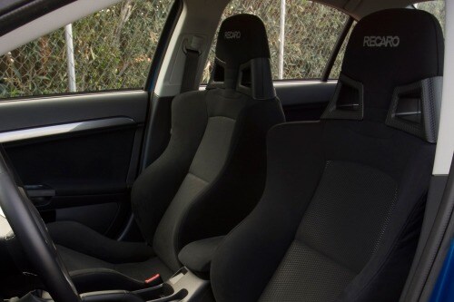 2010 Mitsubishi Lancer Evolution GSR Sedan Interior