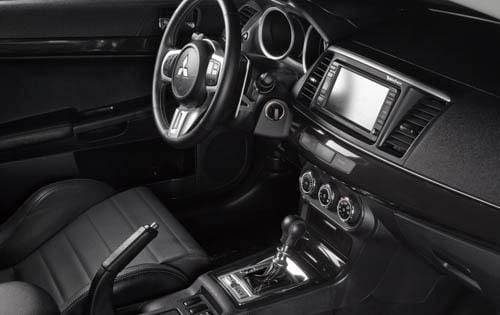 2010 Mitsubishi Lancer Evolution MR Touring Interior
