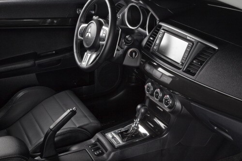 2010 Mitsubishi Lancer Evolution MR Touring Sedan Interior