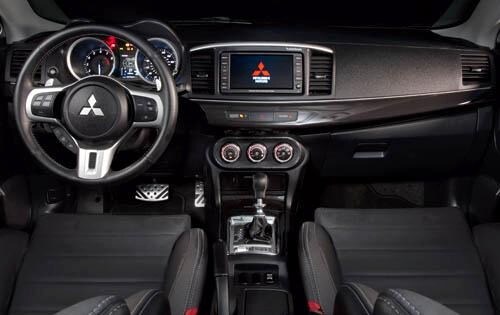 2011 Mitsubishi Lancer Evolution MR Dashboard