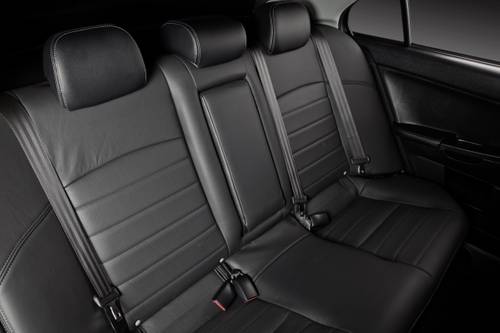 2013 Mitsubishi Lancer Evolution MR Sedan Rear Interior