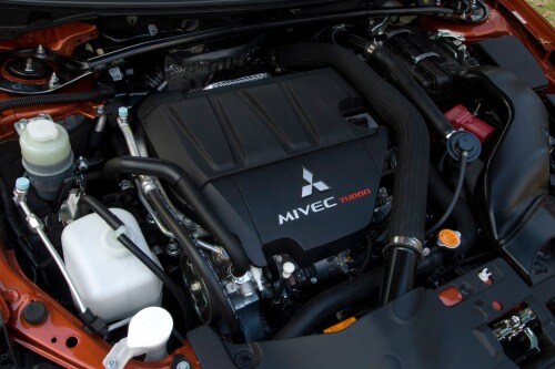 2010 Mitsubishi Lancer Sportback Ralliart 2.0L Turbocharged I4 Engine