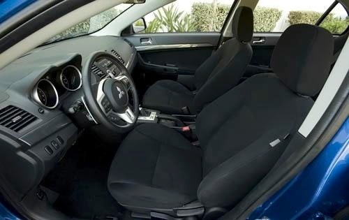 2010 Mitsubishi Lancer Sportback Ralliart Interior