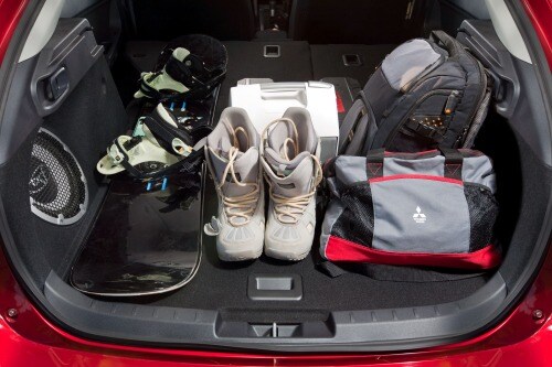 2012 Mitsubishi Lancer Sportback 4dr Hatchback Cargo Area