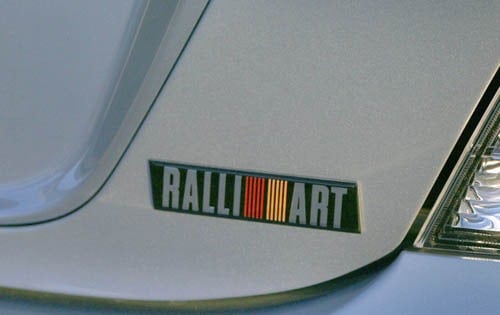2004 Mitsubishi Lancer Ralliart Rear Badging