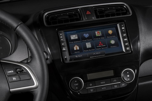 2014 Mitsubishi Mirage ES 4dr Hatchback Center Console