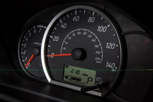 2014 Mitsubishi Mirage ES 4dr Hatchback Gauge Cluster