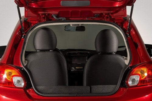 2015 Mitsubishi Mirage ES 4dr Hatchback Cargo Area