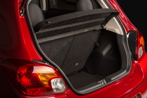 2015 Mitsubishi Mirage ES 4dr Hatchback Cargo Area