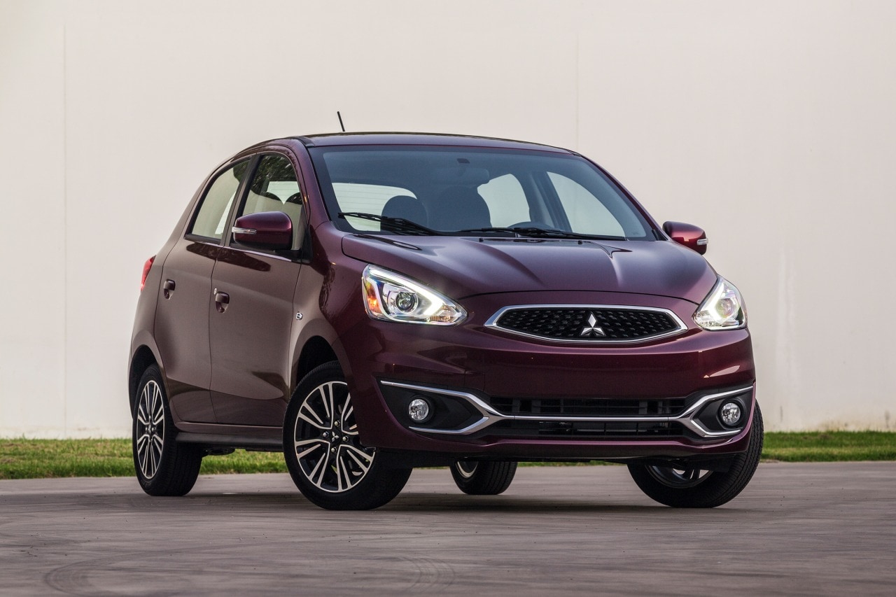 2018 Mitsubishi Mirage Pricing For Edmunds 2018 Mitsubishi Mirage Gt 4dr Hatchback Exterior Shown
