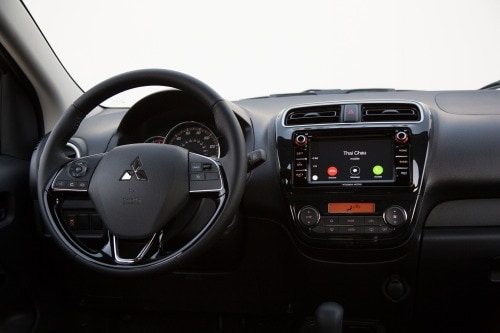 2018 Mitsubishi Mirage GT 4dr Hatchback Steering Wheel Detail