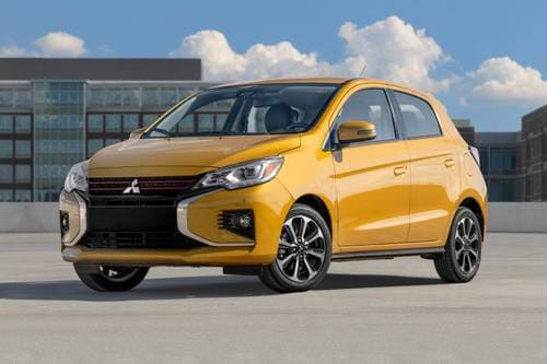 Mitsubishi Mirage SE 4dr Hatchback Exterior Shown
