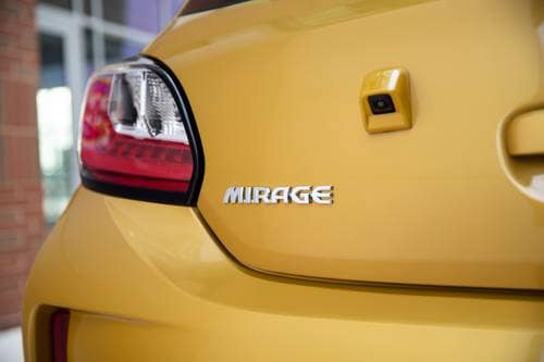 Mitsubishi Mirage SE 4dr Hatchback Rear Badge