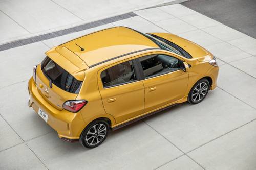 Mitsubishi Mirage SE 4dr Hatchback Exterior Shown