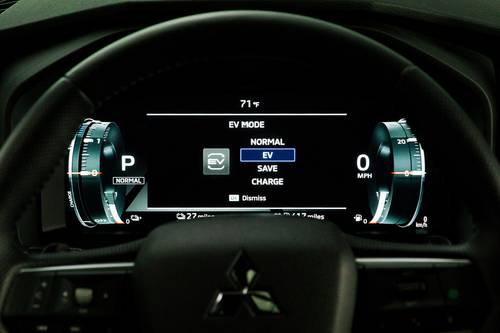2025 Mitsubishi Outlander PHEV SEL 4dr SUV Gauge Cluster