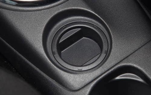 2011 Mitsubishi Outlander Sport ES Coin Holder Detail