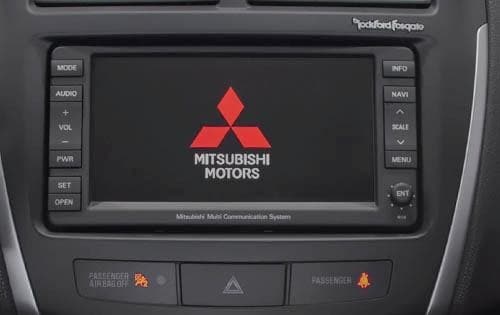 2011 Mitsubishi Outlander Sport SE Center Console