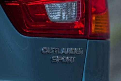 2012 Mitsubishi Outlander Sport 4dr SUV Rear Badge