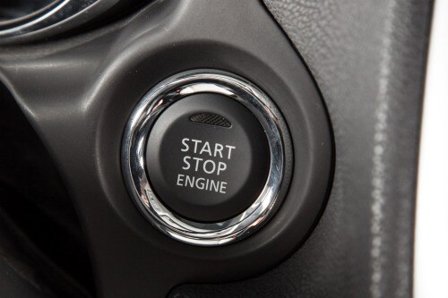 2013 Mitsubishi Outlander Sport LE 4dr SUV Ignition Button Detail