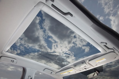 2013 Mitsubishi Outlander Sport SE 4dr SUV Glass Roof Detail