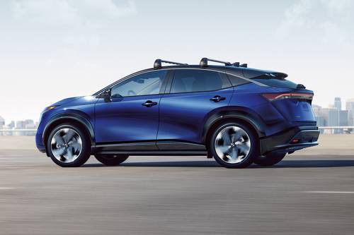 2025 Nissan ARIYA Platinum+ e-4ORCE 4dr SUV Profile Shown
