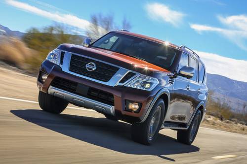 Nissan Armada Platinum 4dr SUV Exterior Shown