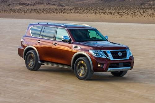 Nissan Armada Platinum 4dr SUV Exterior Shown