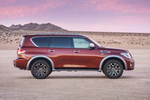 Nissan Armada Platinum 4dr SUV Profile Shown