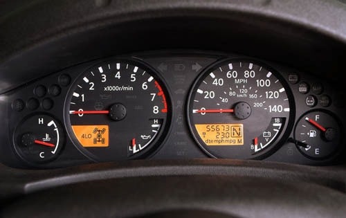 2005 Nissan Frontier Gauge Cluster