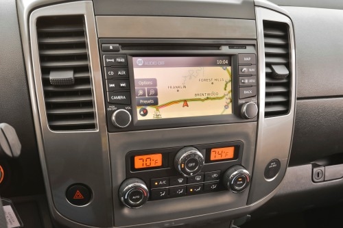 2012 Nissan Frontier PRO-4X Crew Cab Pickup Center Console
